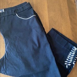 Black capris made by Lana lee Canada :)